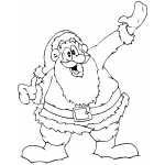 Excited Santa Thumbs Up