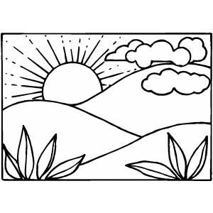 World Creating In 2 And 3 Day coloring page