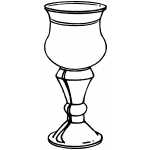 Chalice Cup Coloring Sheet