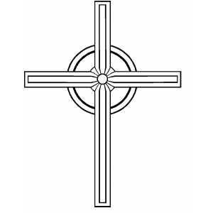 Cross6 coloring page