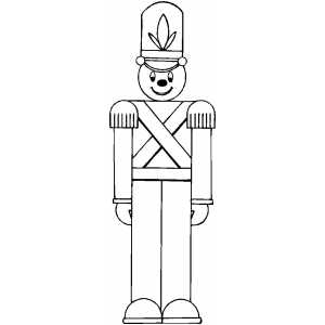 Toy Soldier coloring page