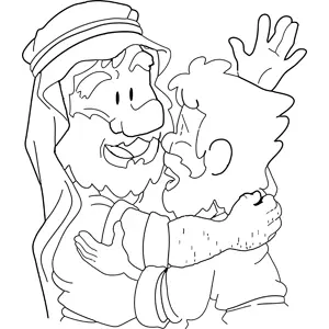 Moses Spreading the Word of God coloring page