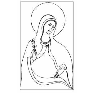 Saint Helena coloring page