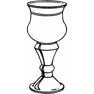Chalice Cup coloring page