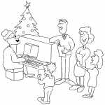 Choir Singing Carols