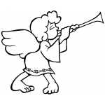 Angel And Horn