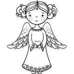Angel Holding Heart