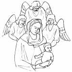 Madonna With Child And Angels