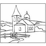 Church With Fence
