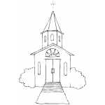 Church With Stairs