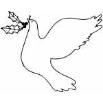 Dove With Berries