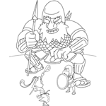 David and Goliath