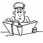Boy Reading Bible