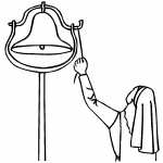 Nun Ringing Bell