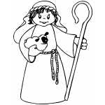 Shepherd Boy With Staff