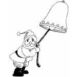 Santa Ringing Bell