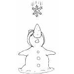 Snowman With Big Nose